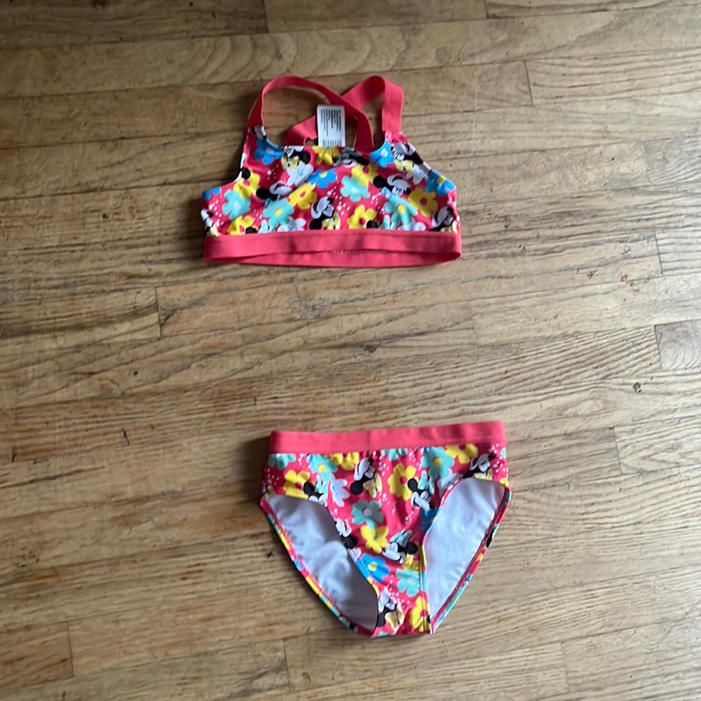 two piece swimsuit from Disney for kids size 9/10